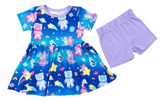 Care Bears™ Cosmic Bears Blue Peplum Set