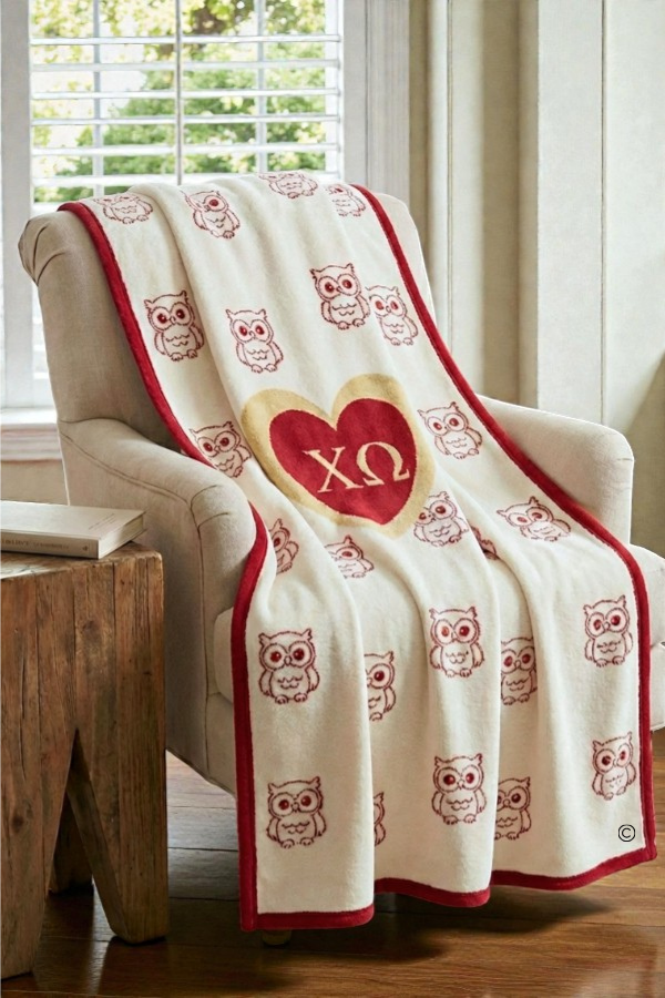 SC - Chi Omega Luxury Blanket