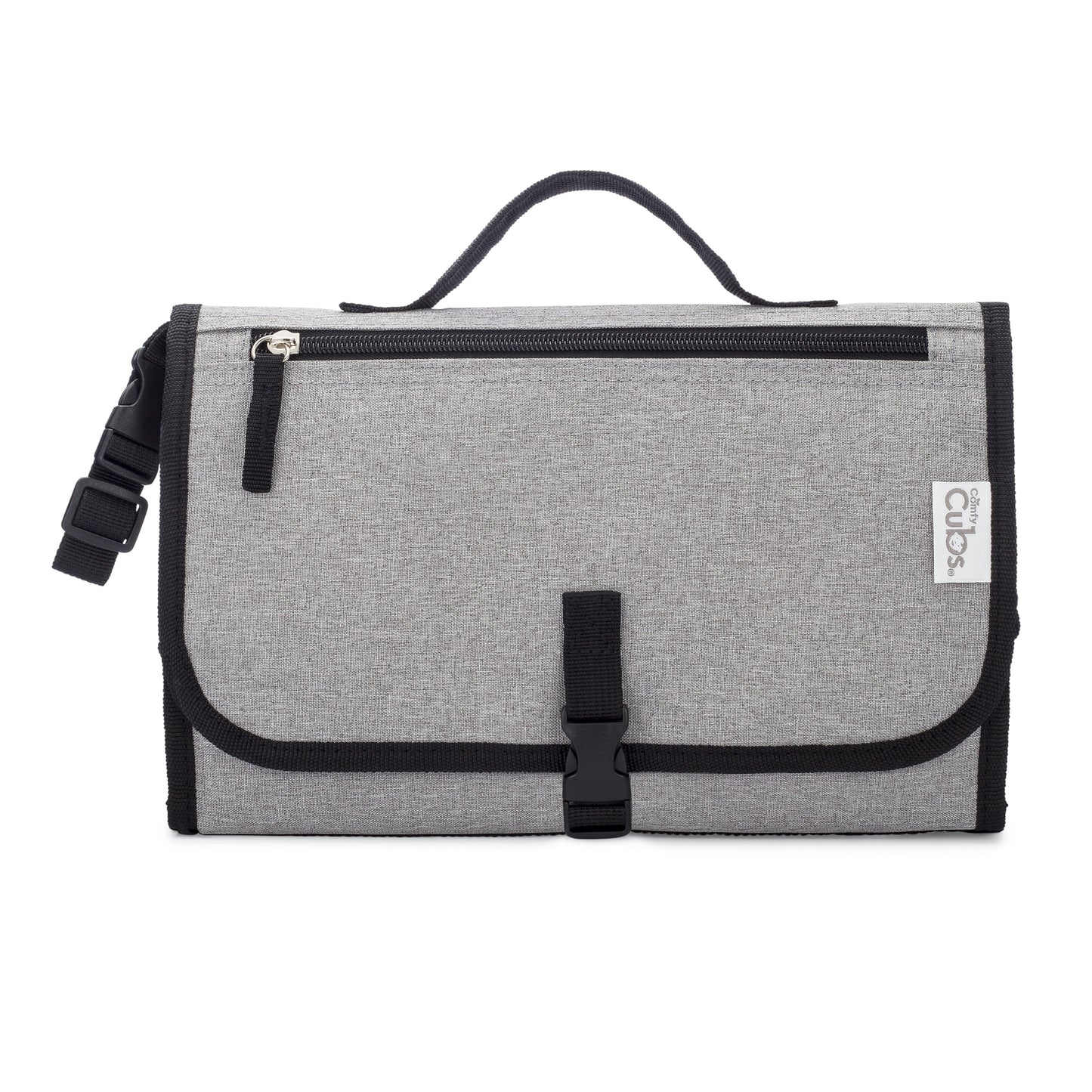 Portable Large Changing Pad in Solid Grey