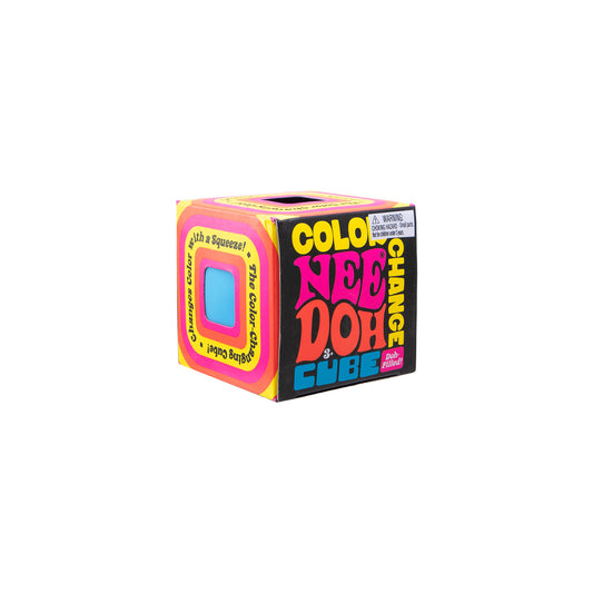 NeeDoh Color Change Cube – Sensory Fidget Toy