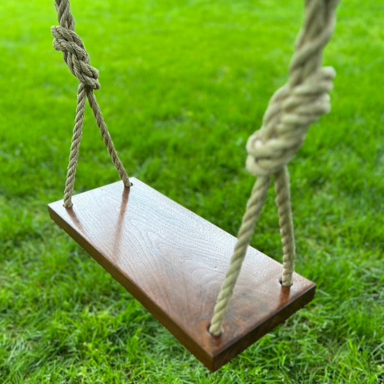 Final Chance – Walnut Wood Bench Tree Swing (Discontinued)