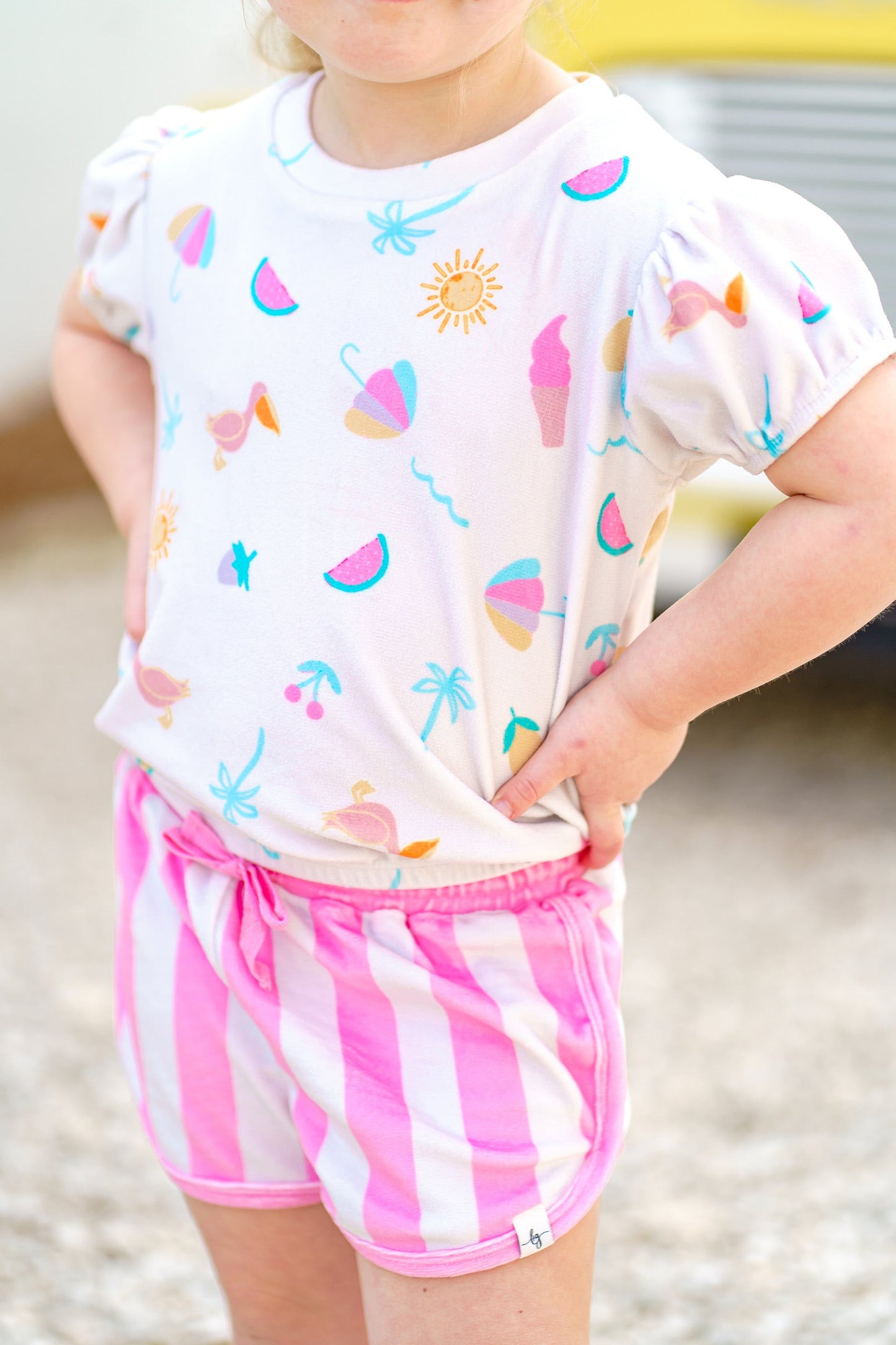 Seaside Stripes Short Set