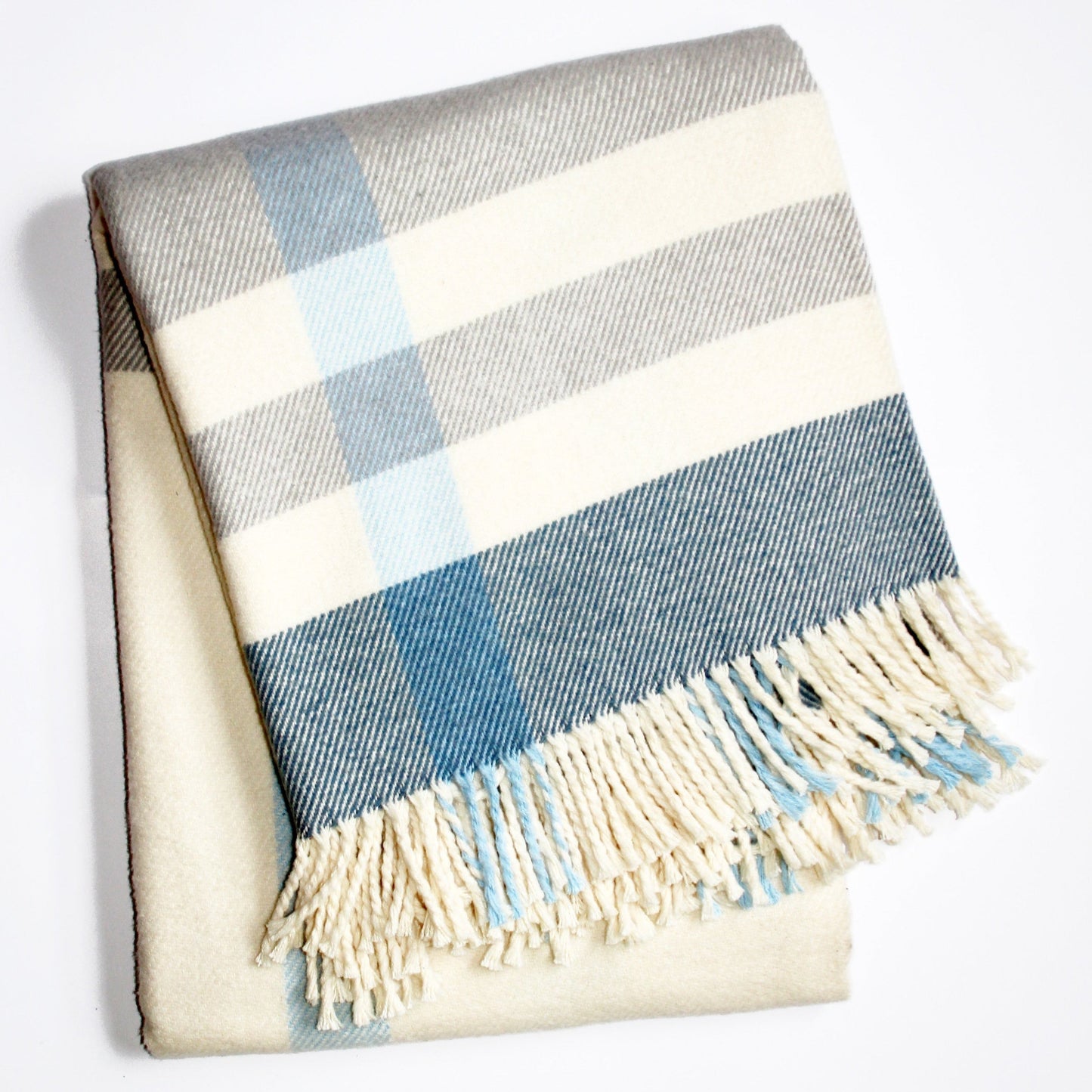 Large Plaid Throw - 55"x70"