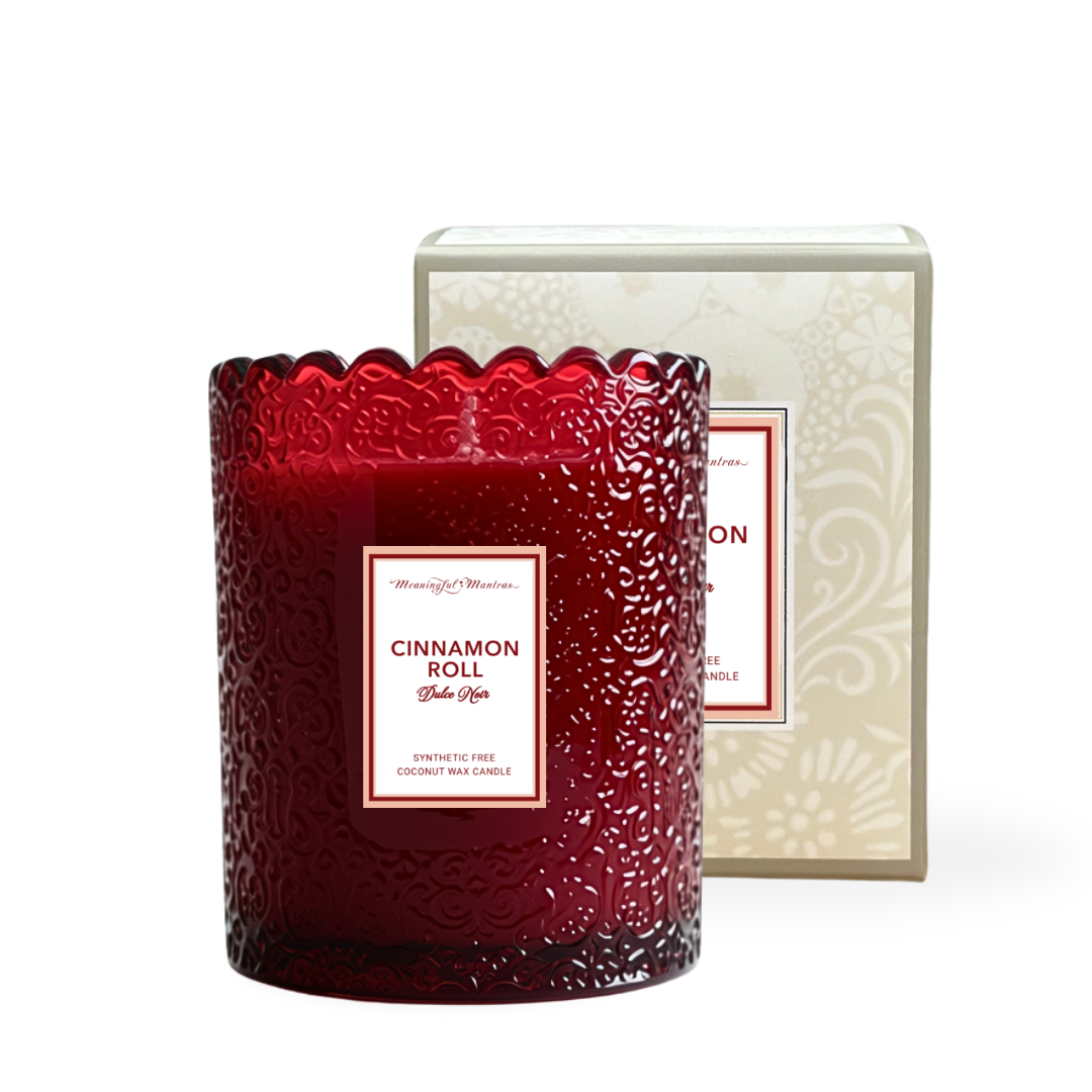 Cinnamon Roll Natural Candle 8oz Kaia Collection