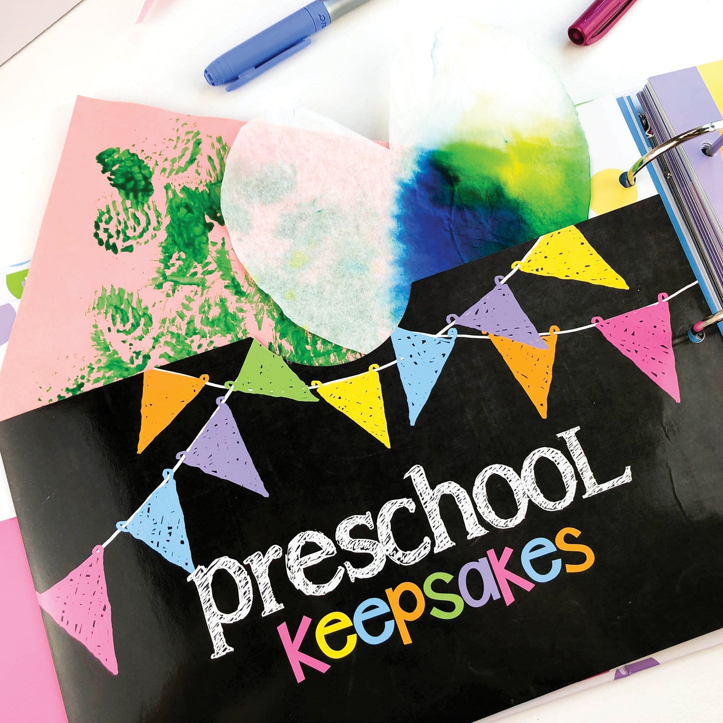 Mom Must-Have School Keepsake Kit | Class Keeper®, Photo Prop Deck & School Stickers | BONUS! App Membership + BONUS! Earn & Learn® Chore Chart Pad | (4) Styles