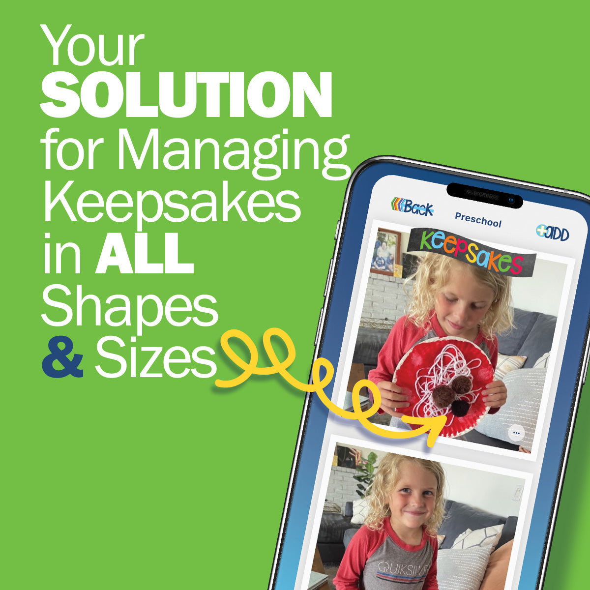 Mom Must-Have School Keepsake Kit | Class Keeper®, Photo Prop Deck & School Stickers | BONUS! App Membership + BONUS! Earn & Learn® Chore Chart Pad | (4) Styles