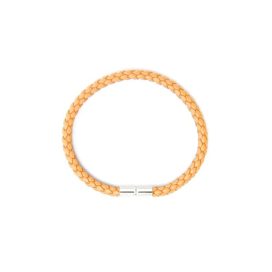 Light Orange Braided Bracelet