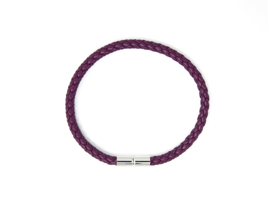 Purple Braided Bracelet