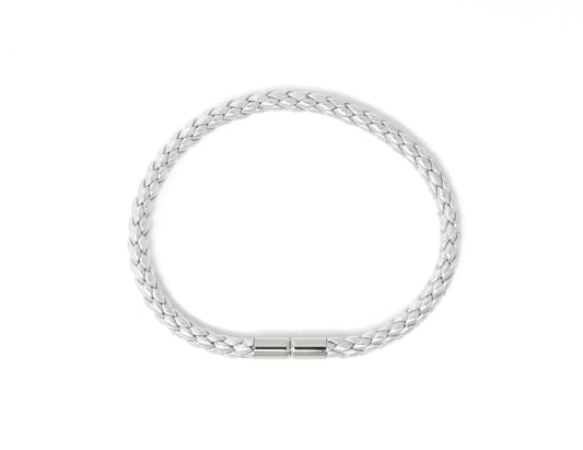 Silver Braided Bracelet