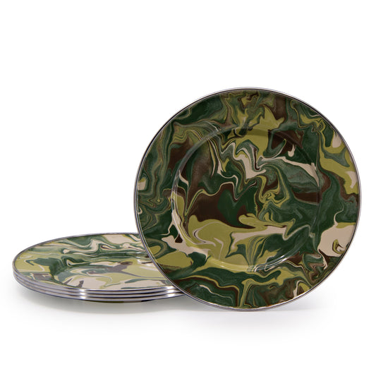 Camouflage Sandwich Plates - Set of 4