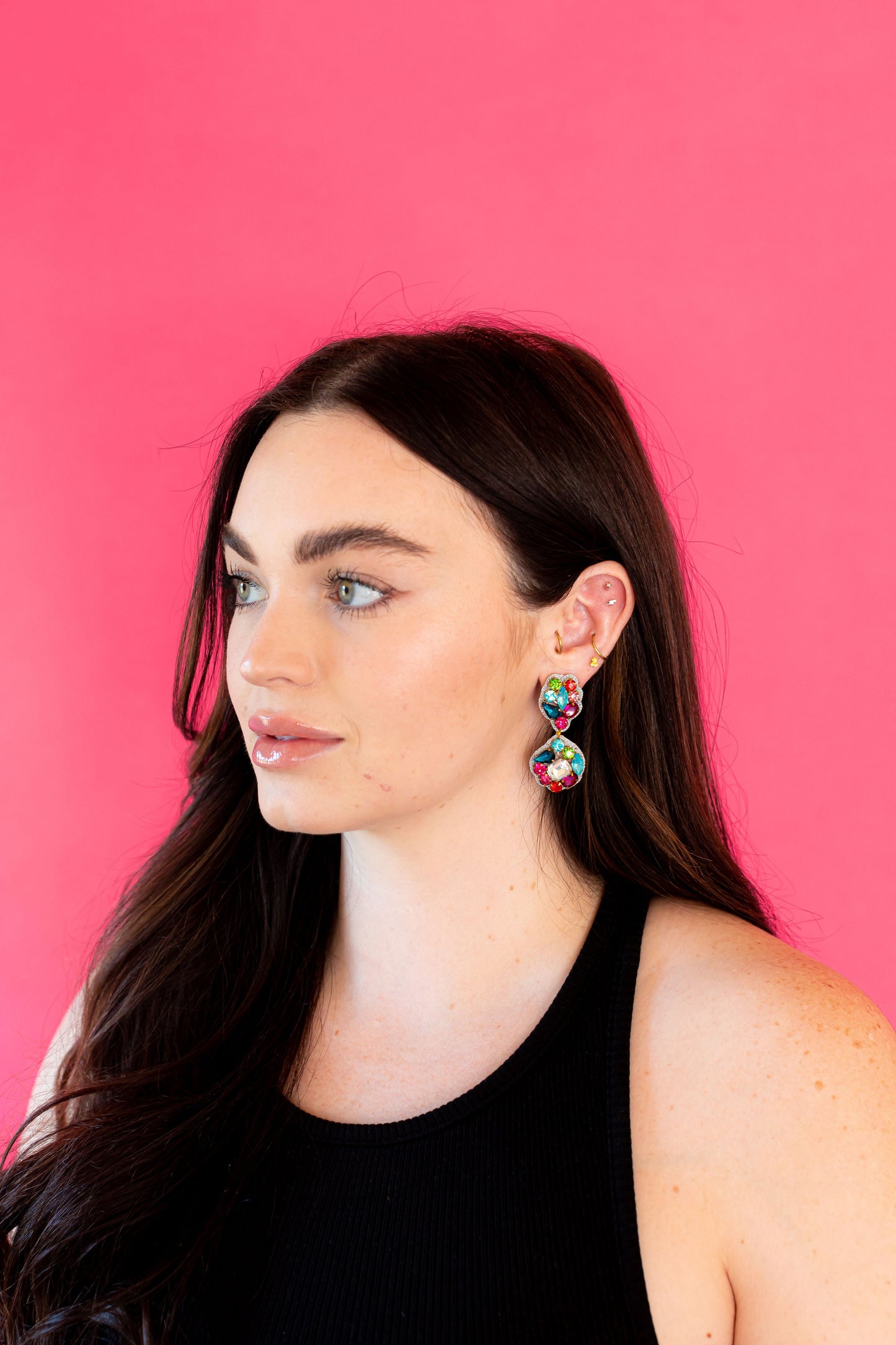 Jaime Earrings - Rainbow