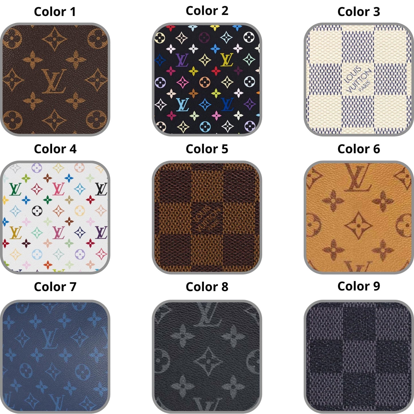 Premium LV Canvas Key Case for Mercedes-Benz – Handmade from Authentic Upcycled Louis Vuitton