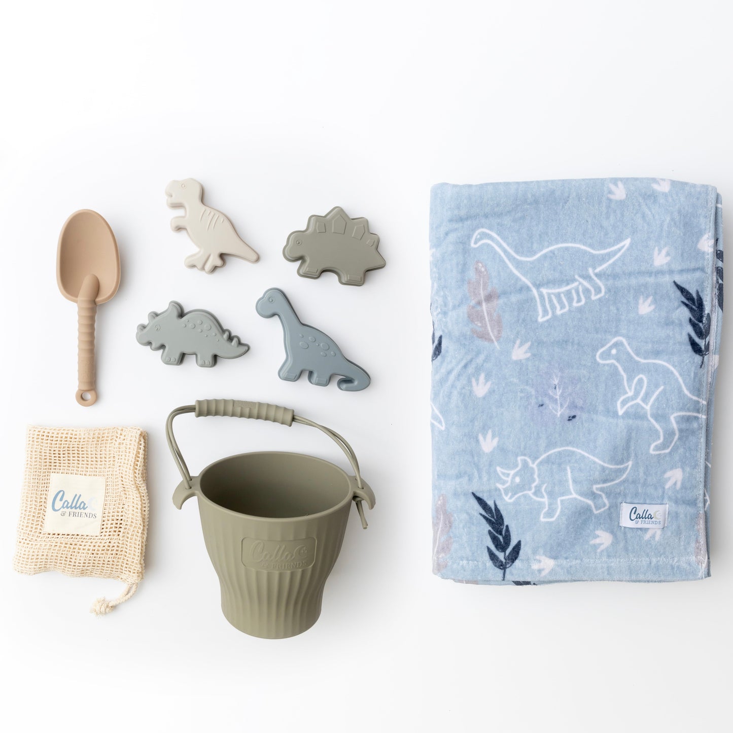 The Kenzie Beach Towel - Dinos