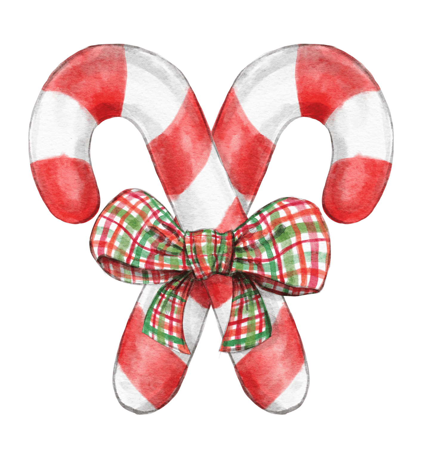 Candy Cane Duet Reversible Garden Stake (Ships Nov 3)