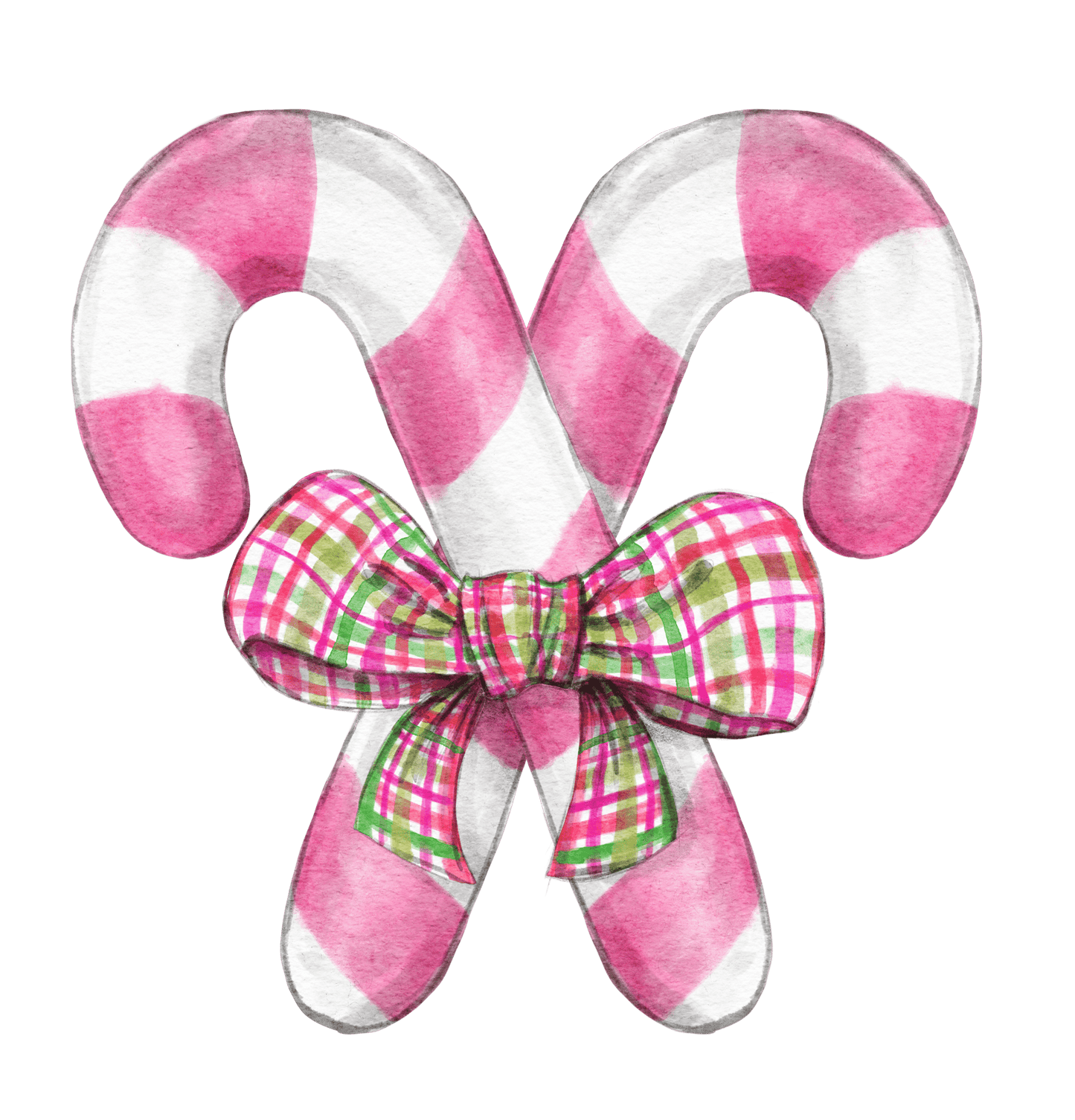 Candy Cane Duet Reversible Garden Stake (Ships Nov 3)