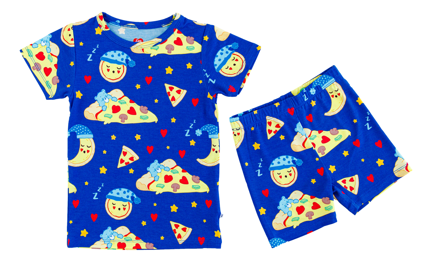 Care Bears™ Bedtime Pizza 2-Piece PJ:  SHORT