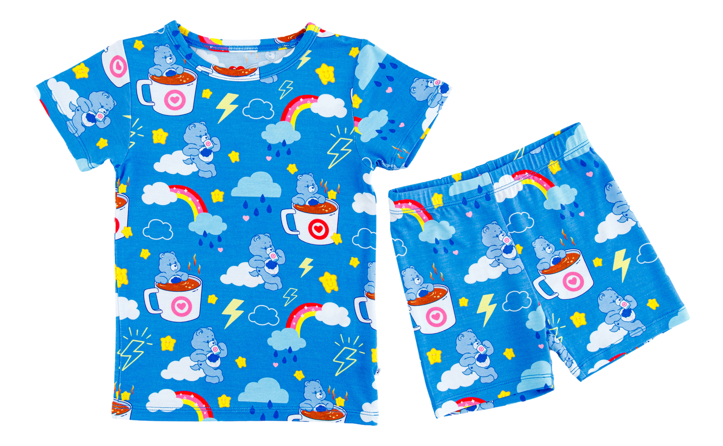 Care Bears™ Grumpy Coffee 2-Piece PJ:  SHORT