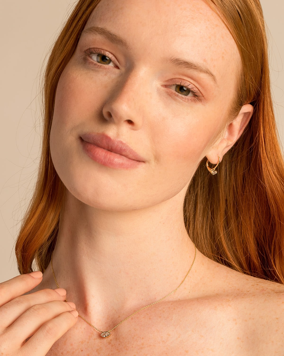 Radiance Marquise Solitaire Necklace