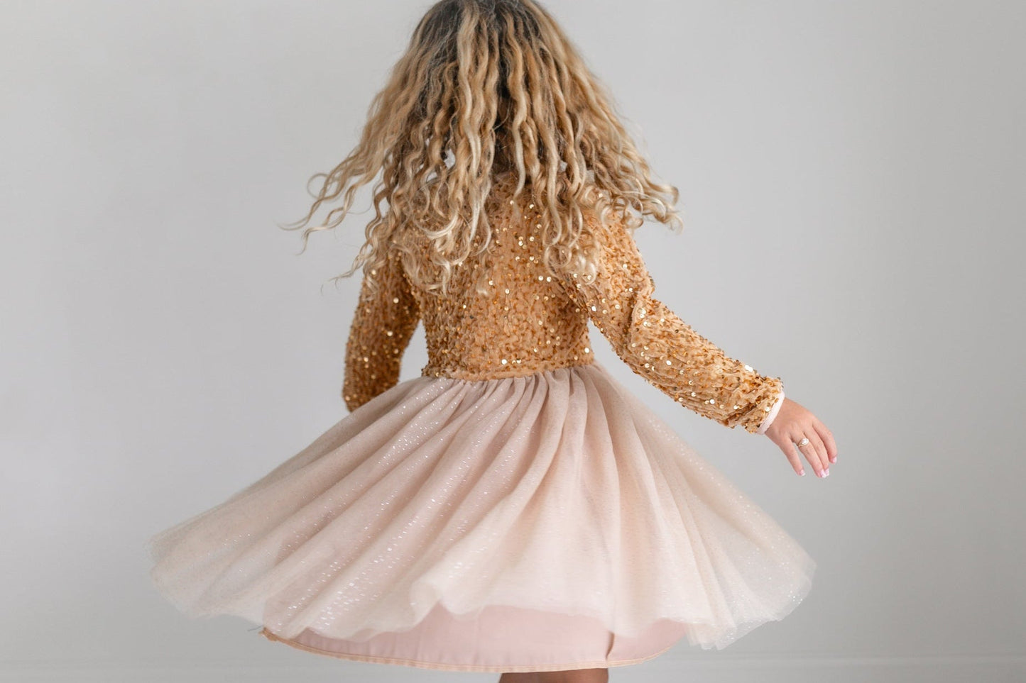 Champaign Sequin Dress