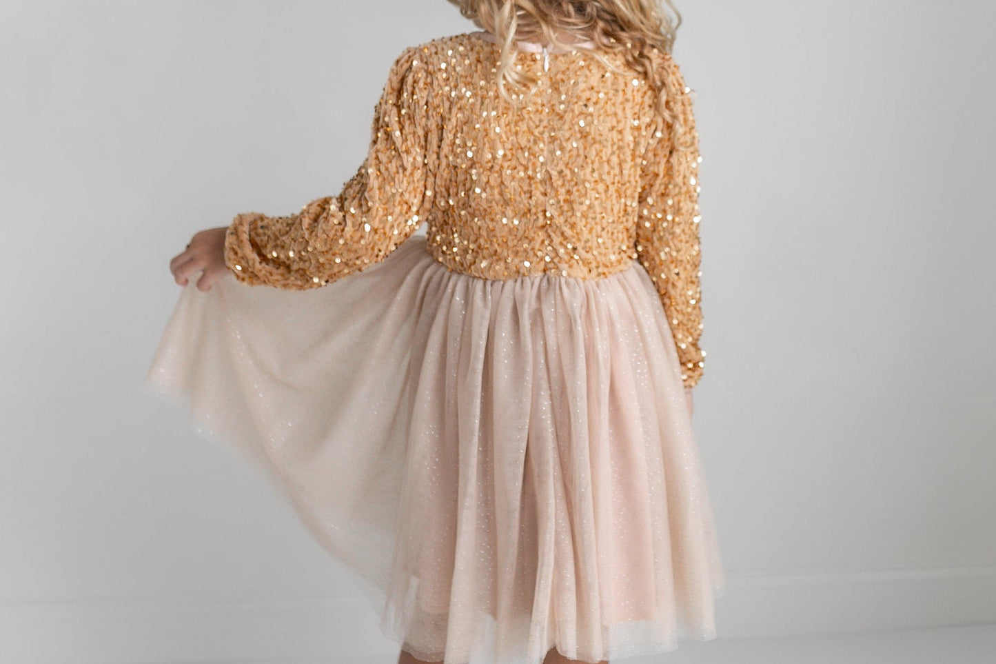 Champaign Sequin Dress