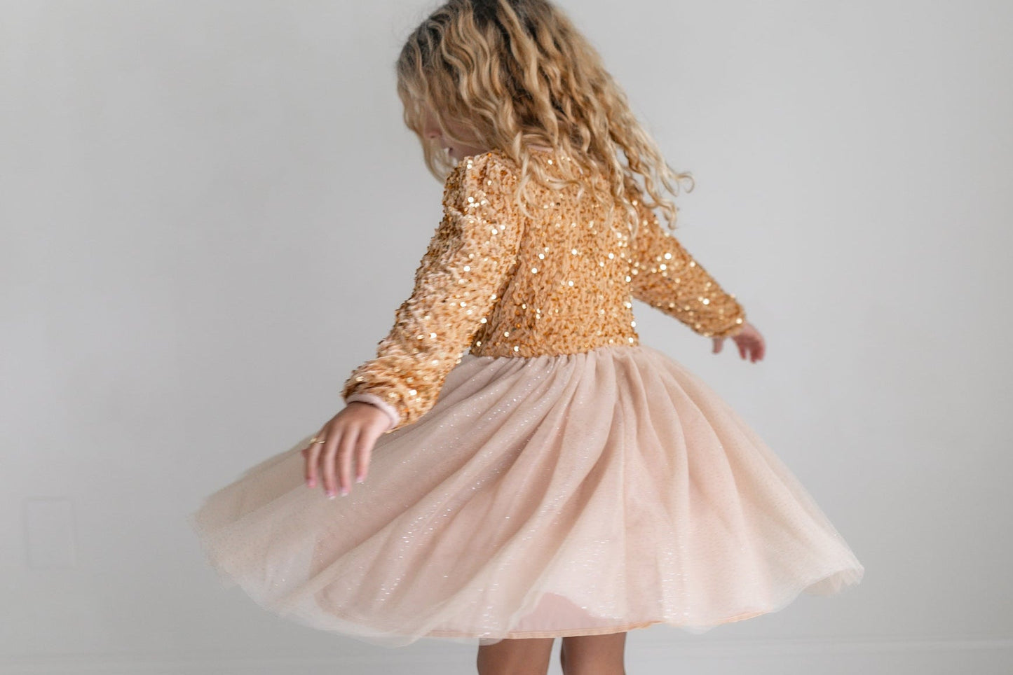 Champaign Sequin Dress