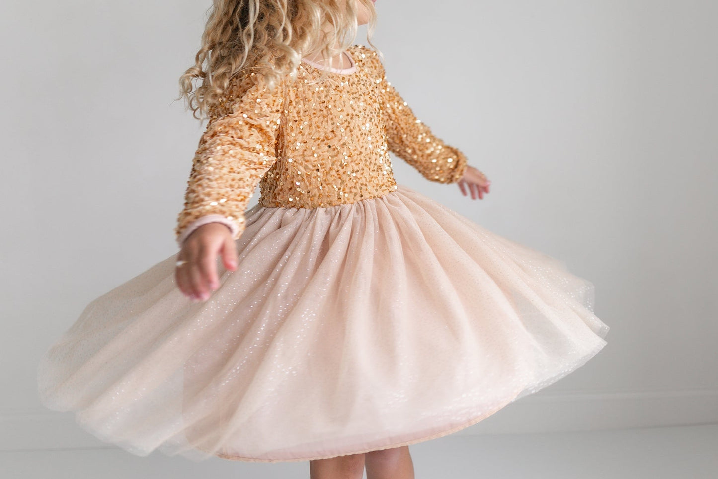 Champaign Sequin Dress