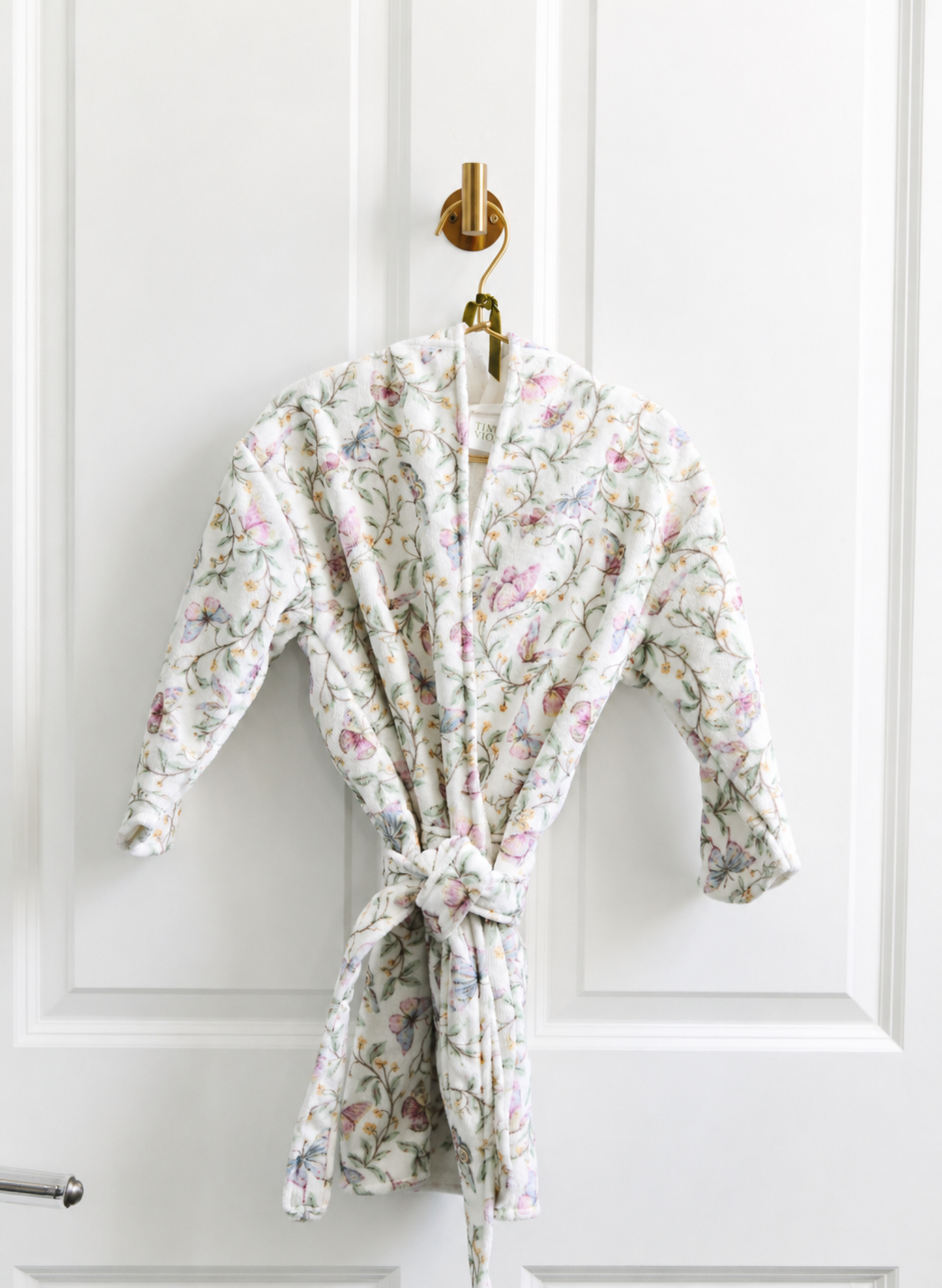 Organic Children’s Bathrobe – Botanical Whisper