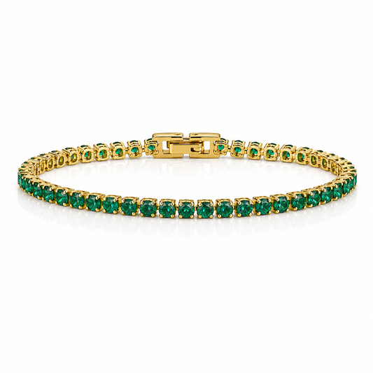 Riley Emerald Tennis Bracelet