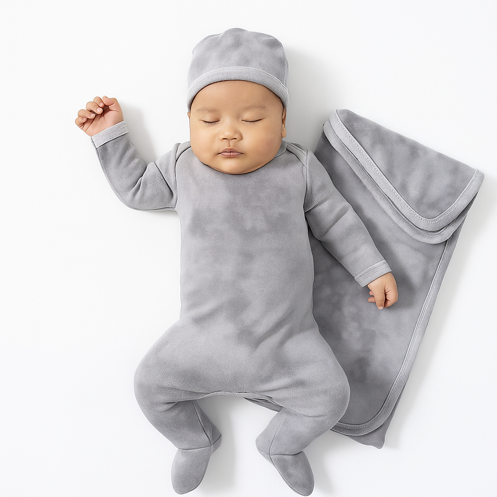 Marble Hacci Newborn Essentials Set