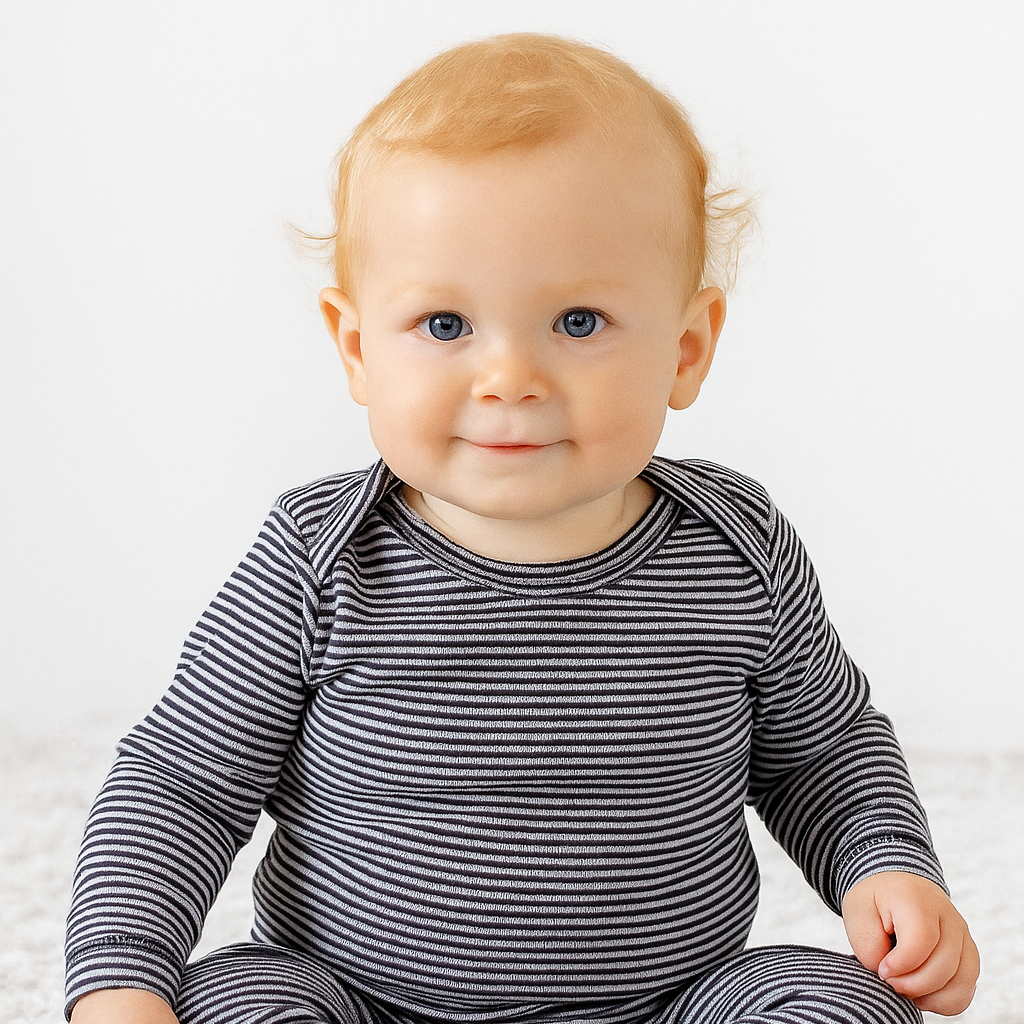 Rib Beanie, Lap Tee and Legging Set