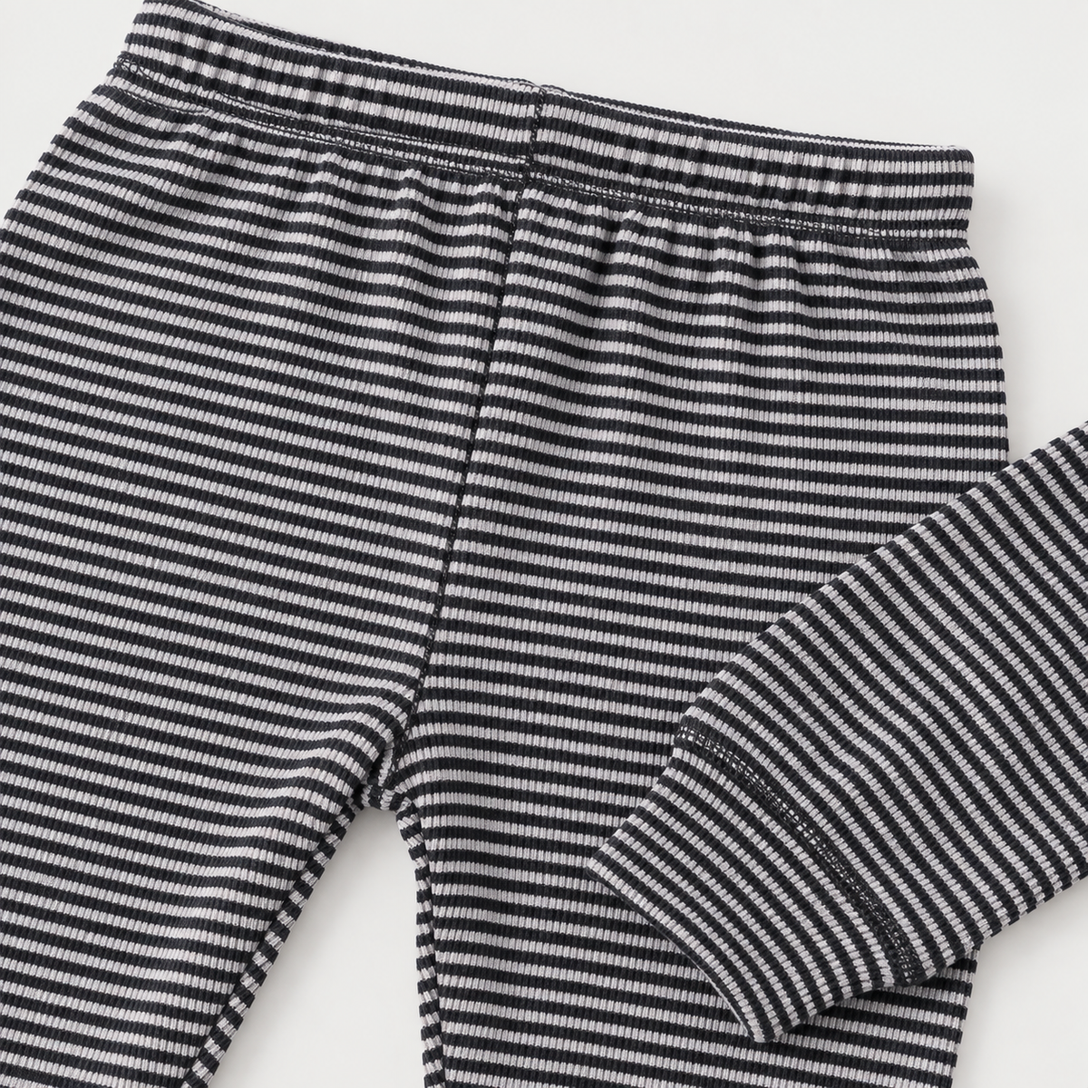 Rib Beanie, Lap Tee and Legging Set
