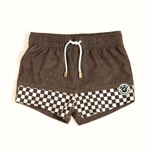 ACID WASH CACAO SWIMMIE