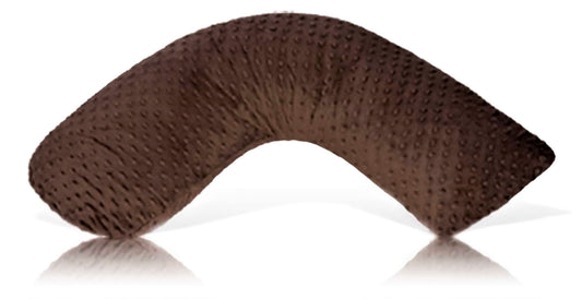 Luna Lullaby Nursing Pillow - Chocolate Dot