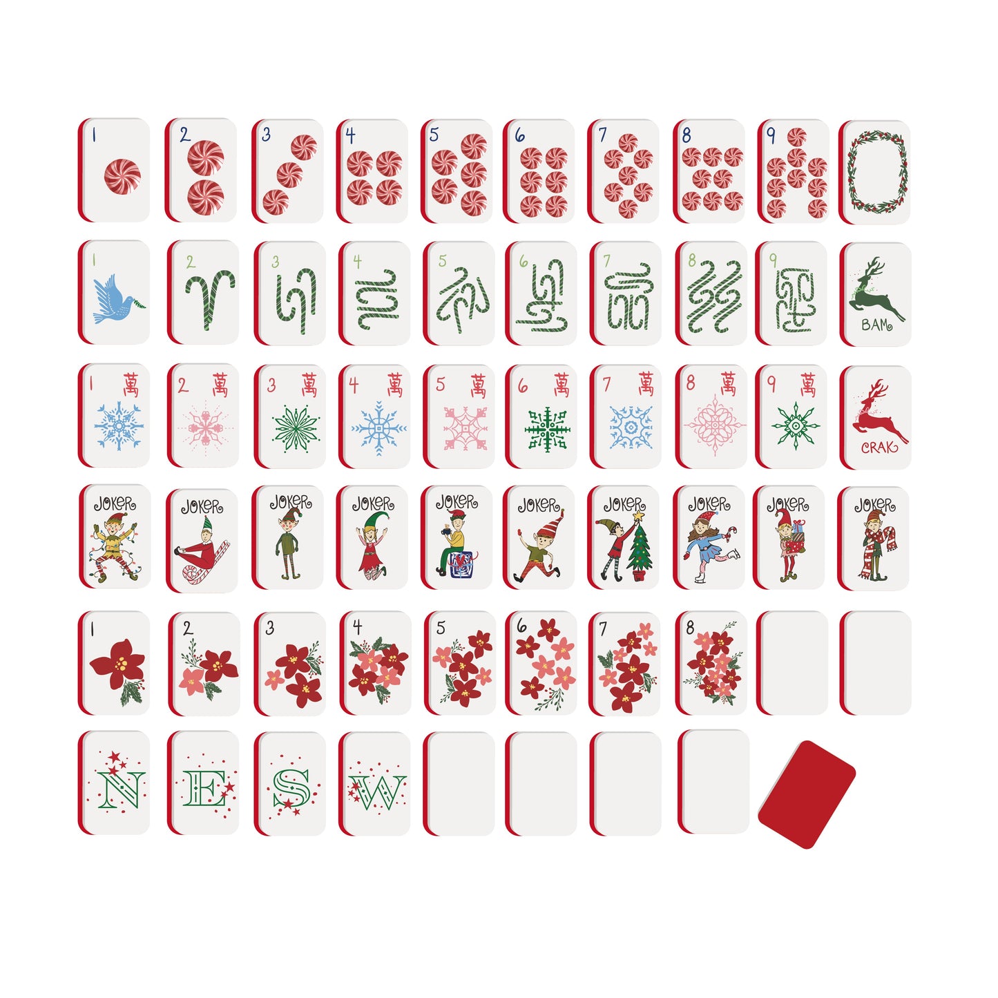 North Pole Mahjong Kit (Preorder)