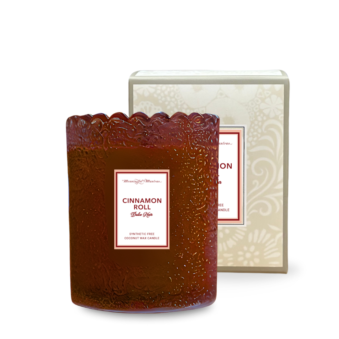 Cinnamon Roll Natural Candle 8oz Kaia Collection