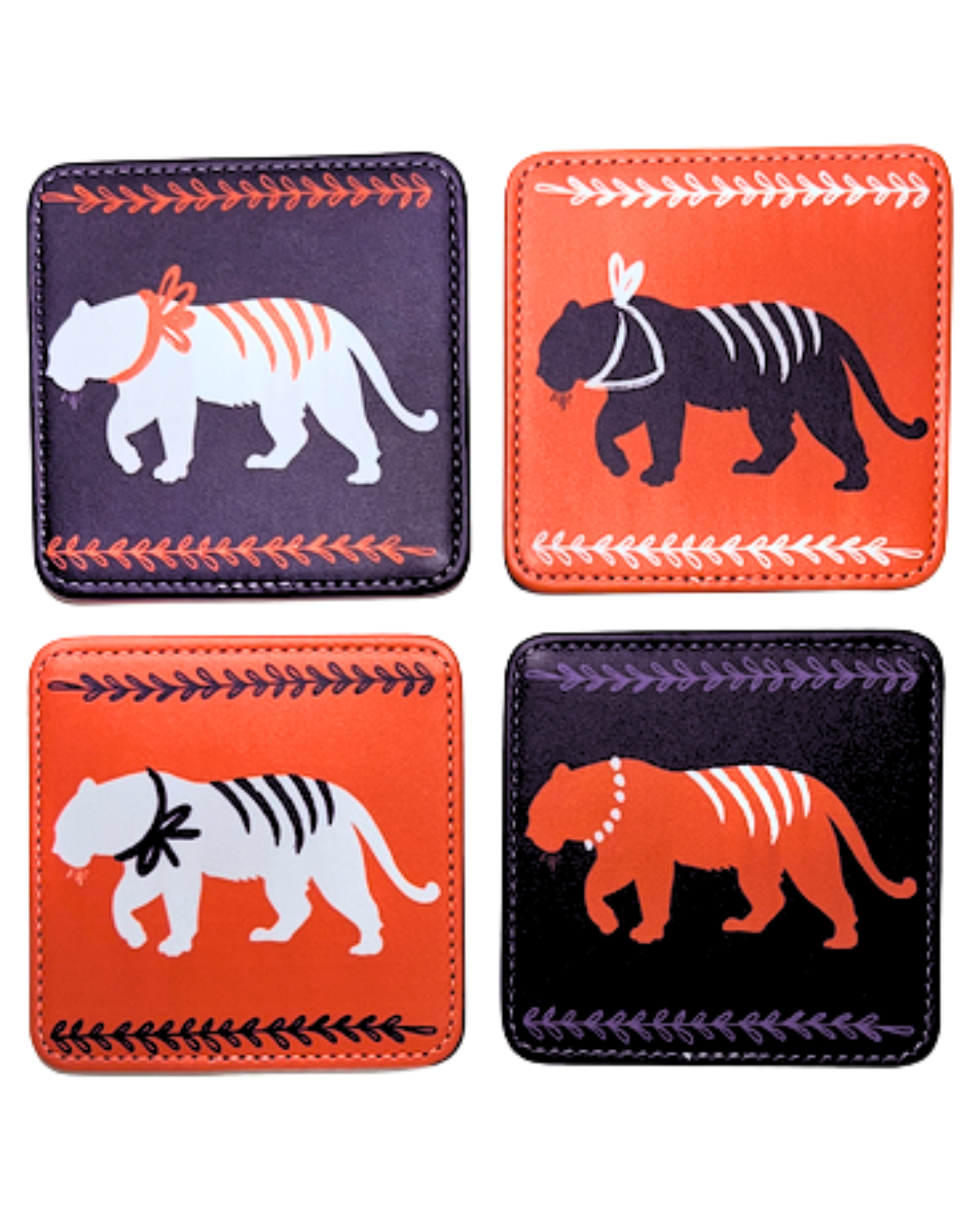 Clemson Tigers Coasters, Set of 4