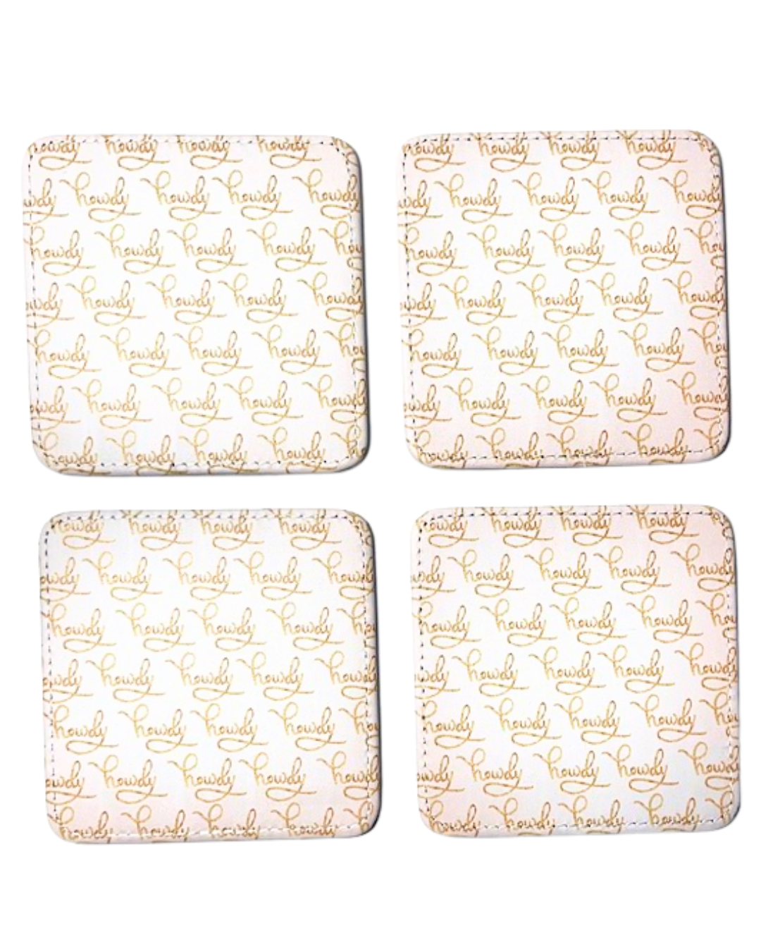 Cowboy Coasters, Set of 4