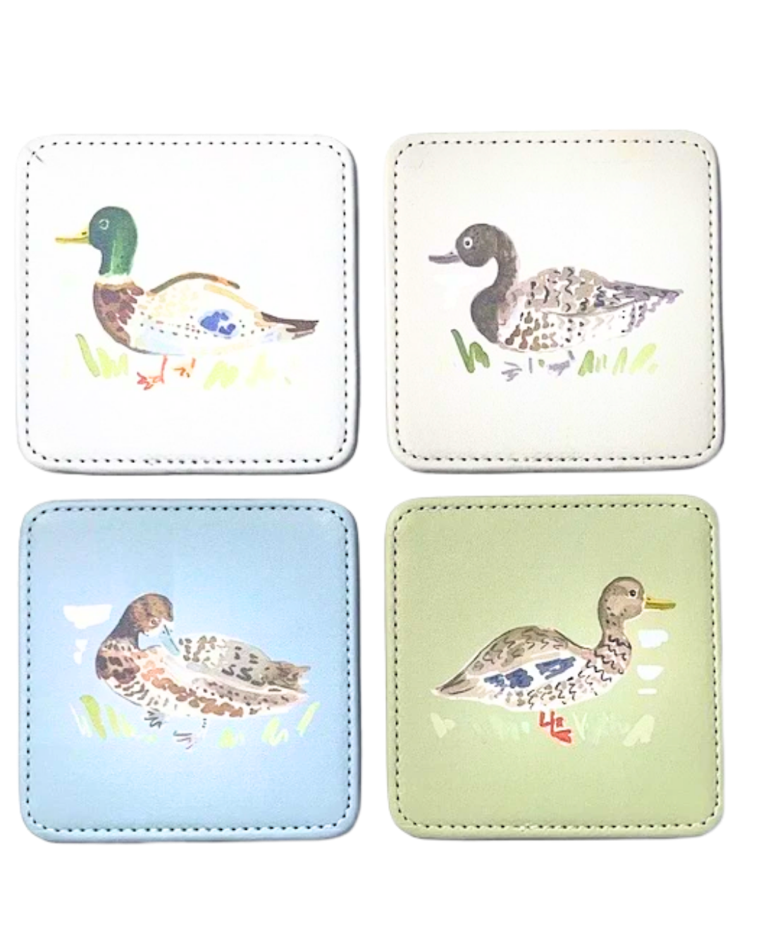 Duck, Duck Coasters, Set of 4