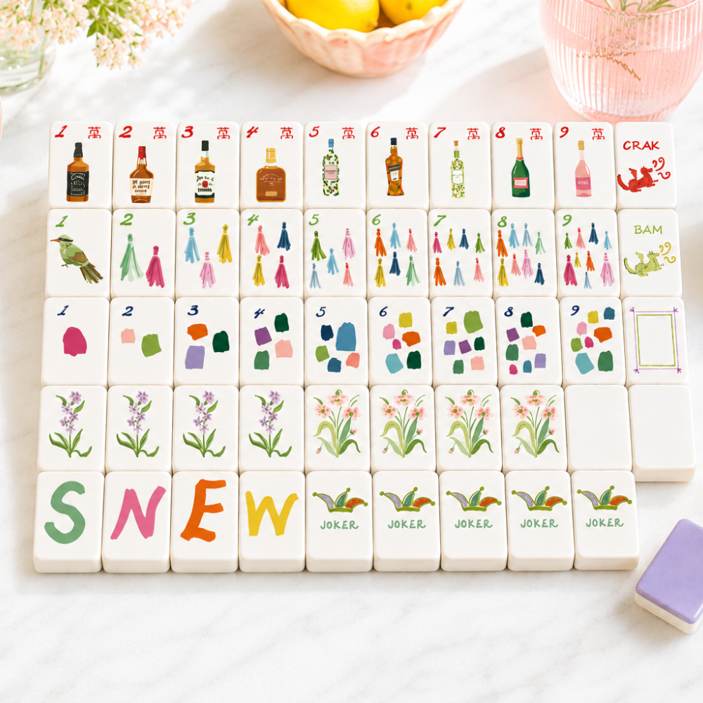 Cocktails Mahjong Kit (Preorder)