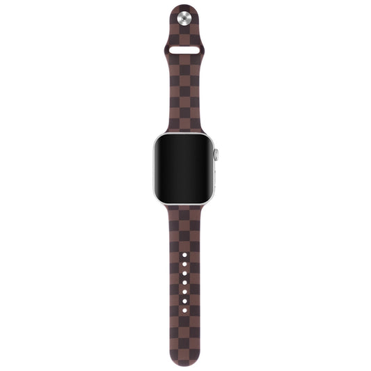 Cocoa Check Watch Band