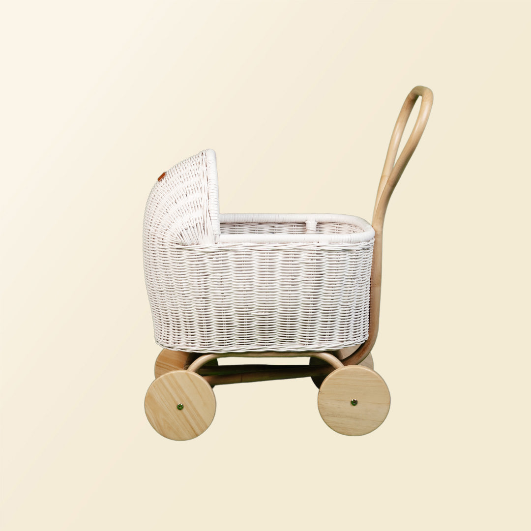 Colette Doll Stroller - White