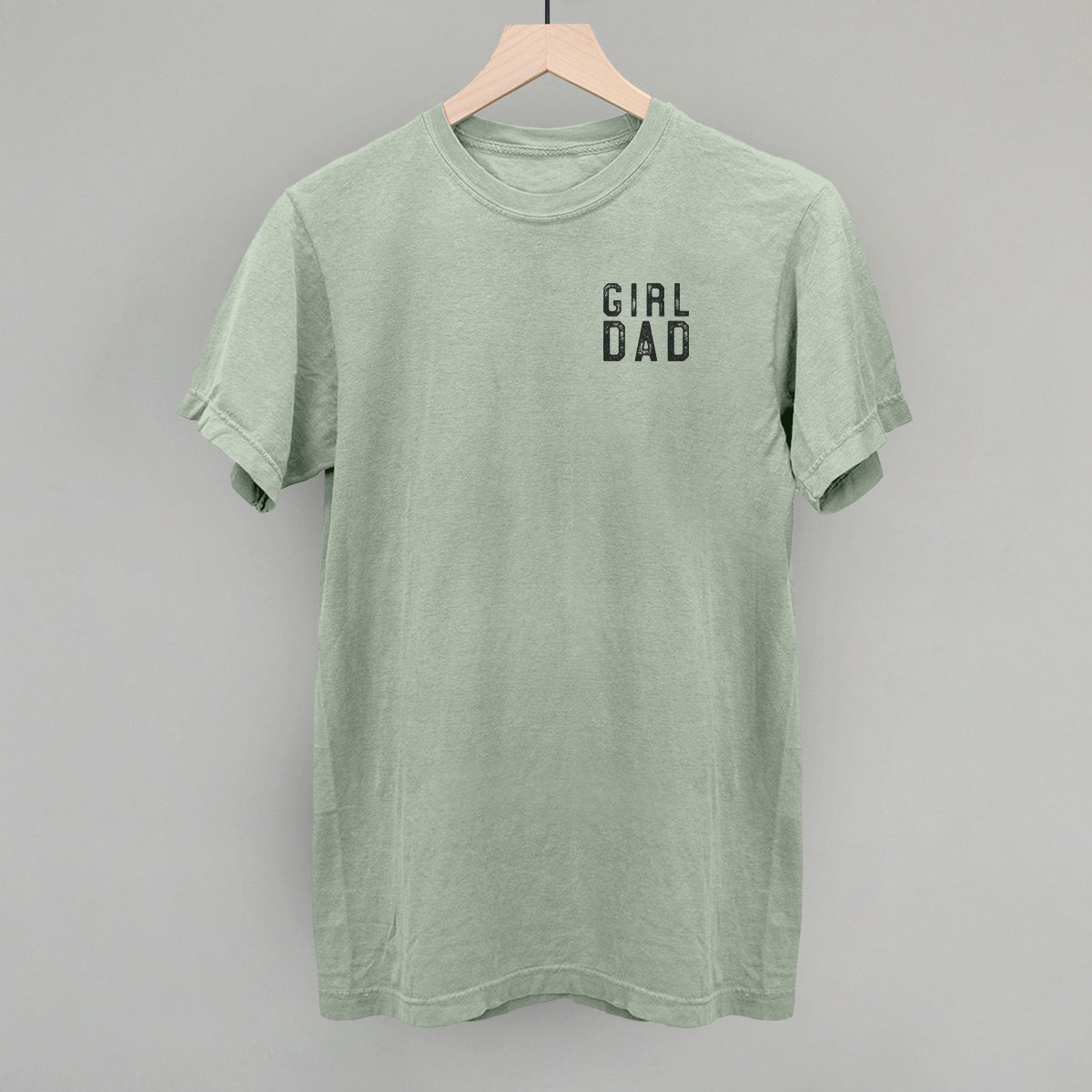 Girl Dad Block Letters (Left Chest)
