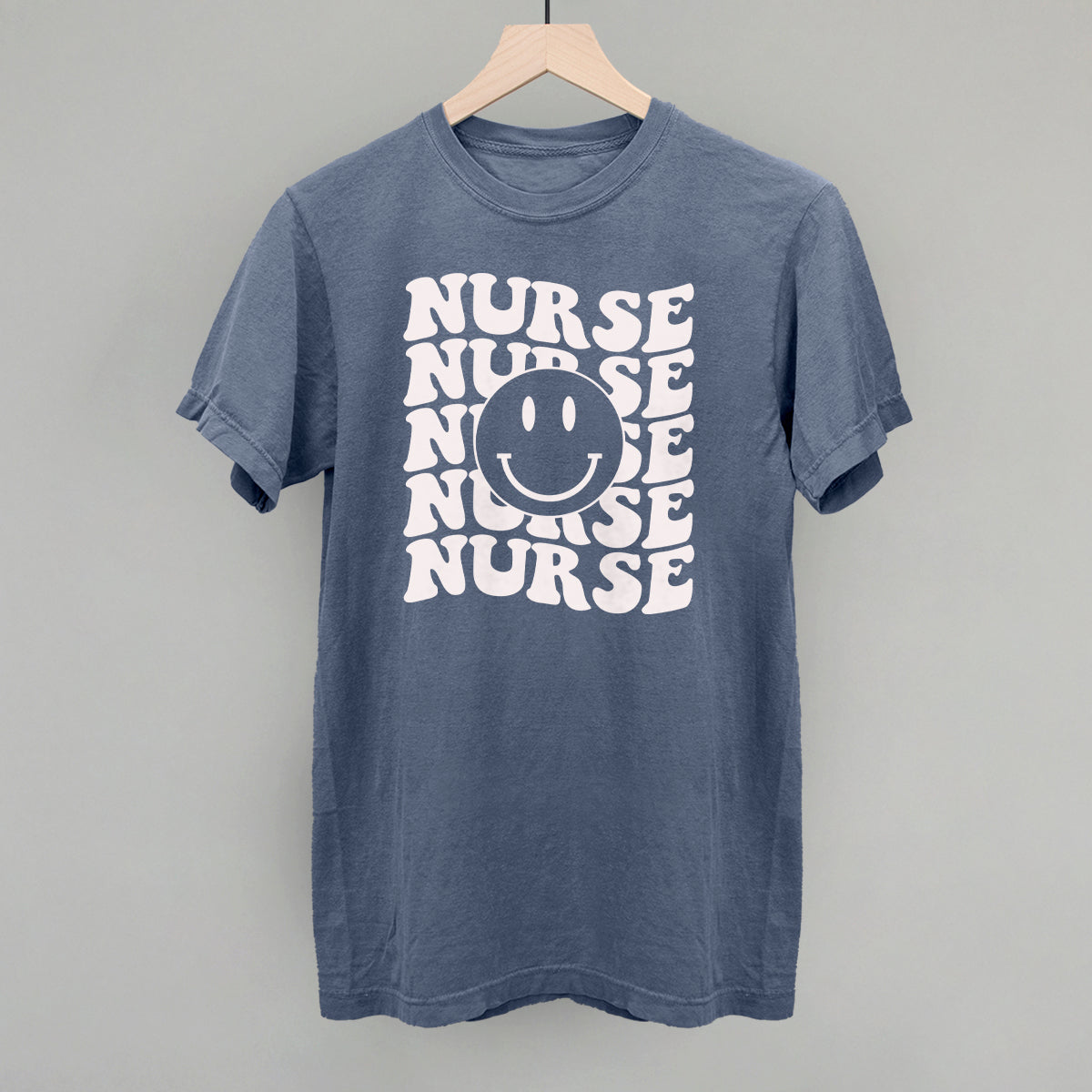 Retro Nurse Smiley (Repeated)
