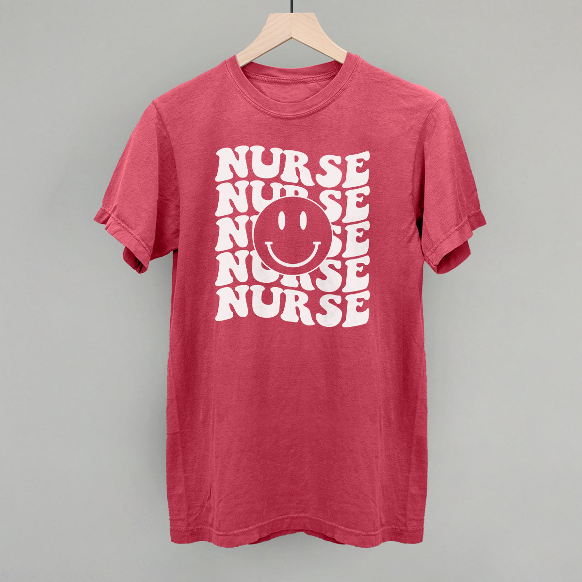 Retro Nurse Smiley (Repeated)