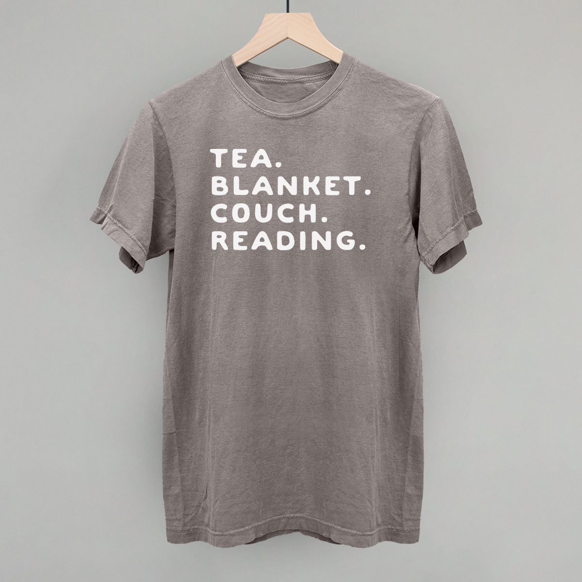 Tea Blanket Couch Reading