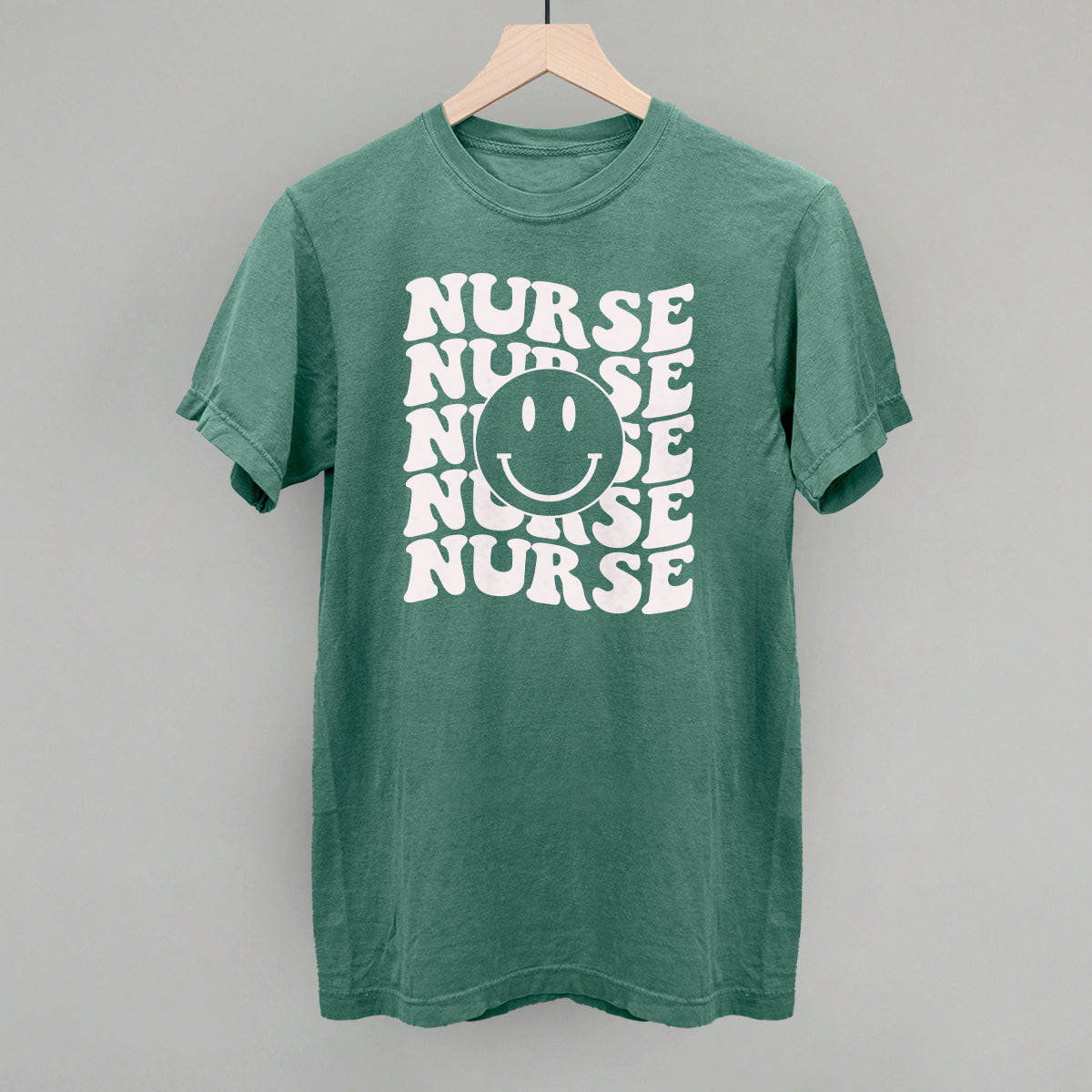 Retro Nurse Smiley (Repeated)