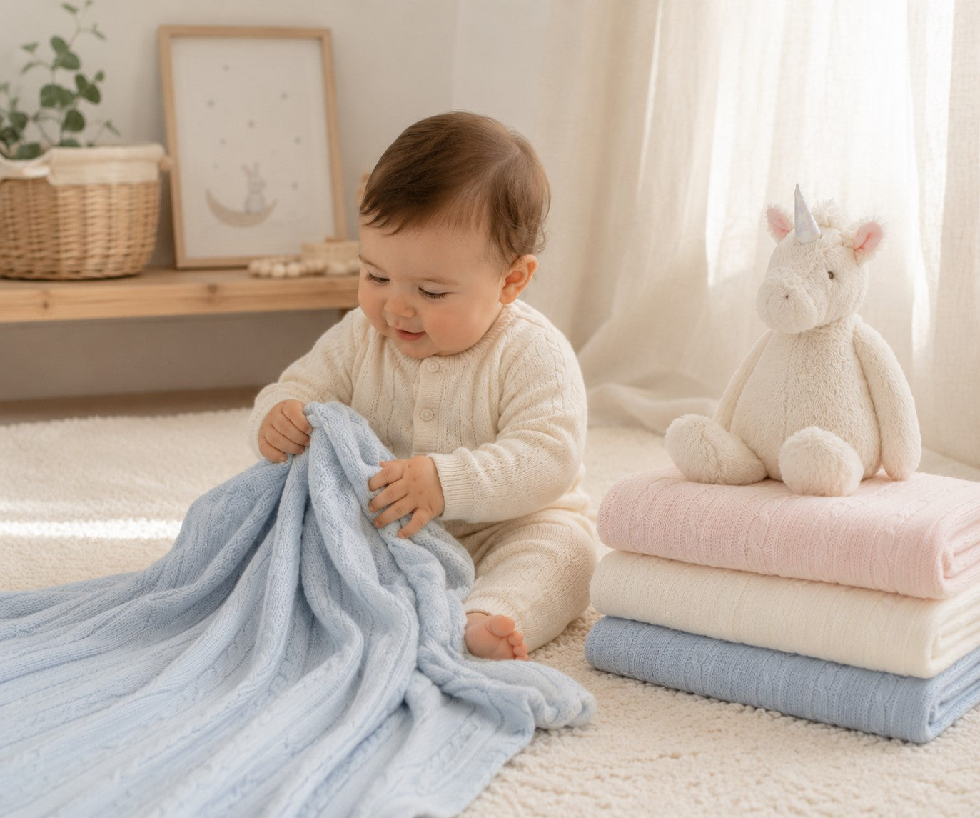 Cashmere-Like Acrylic Blanket