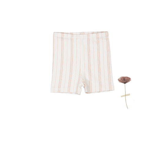 The Printed Short  - Rose Stripe
