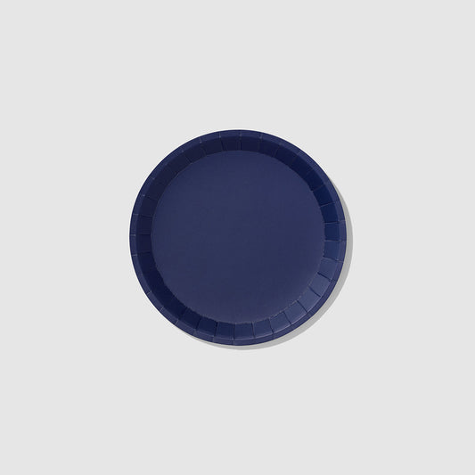 Navy Classic Small Plates (10 per pack)