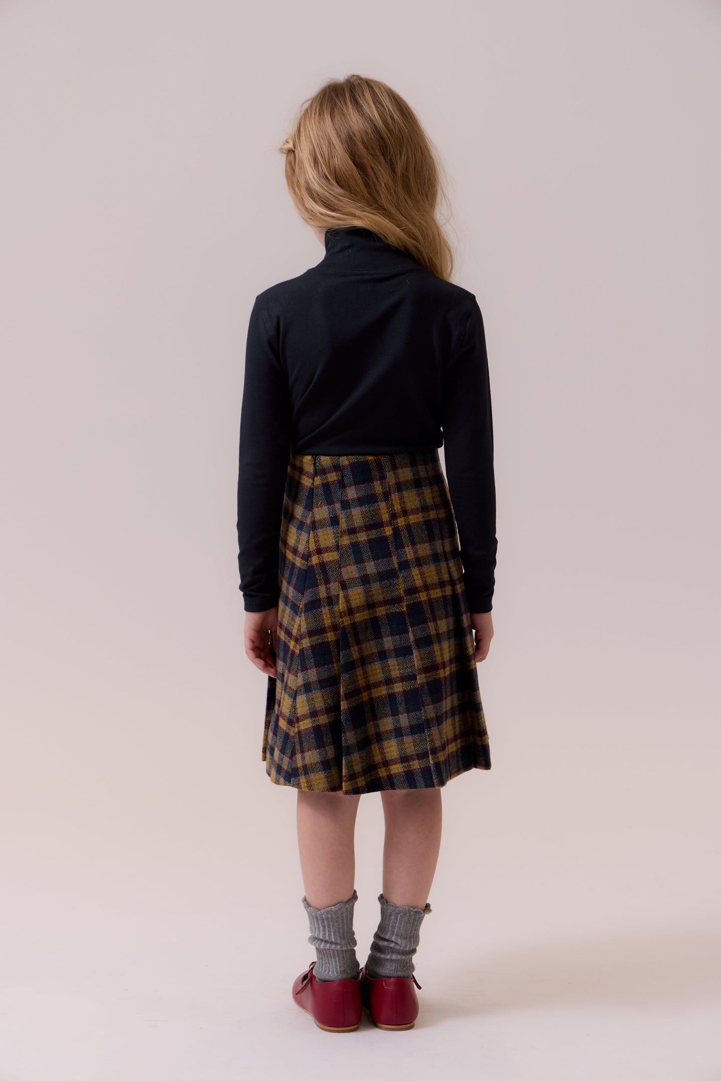 Aria Plaid Wrap Skirt
